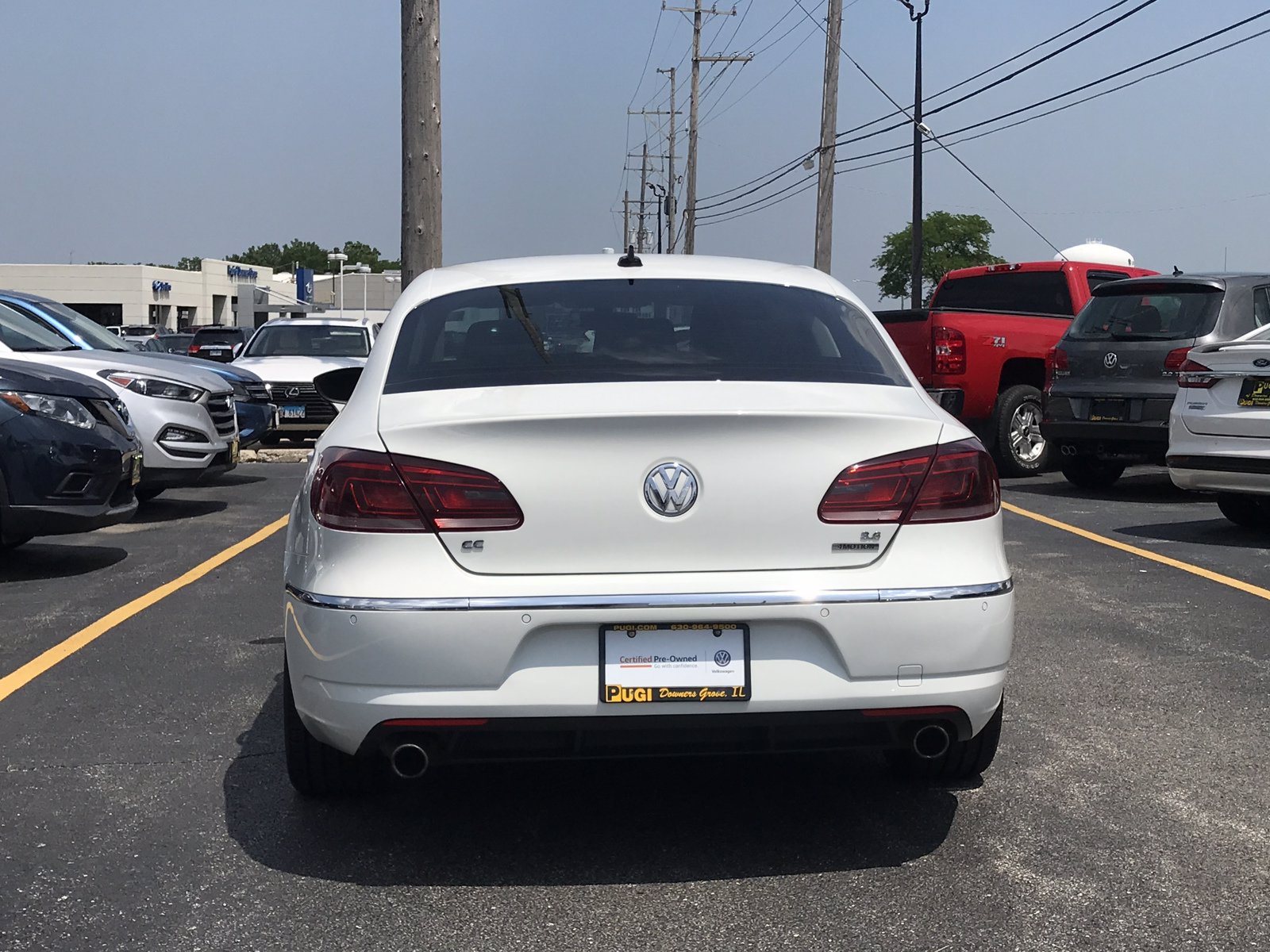 Certified Pre-Owned 2015 Volkswagen CC VR6 Executive 4Motion AWD 4dr Car